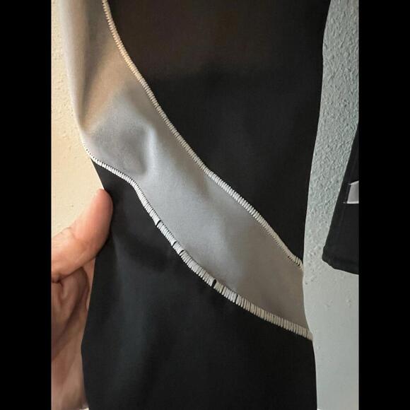 adidas Womens Believe This‎ Block Tights Medium Black White - Picture 3 of 8